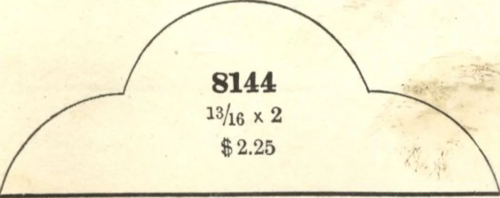 An illustration from General catalogue of E.L. Roberts & Co., wholesale manufacturers of doors, glazed sash, blinds: no. 600, 1908, leaf 345