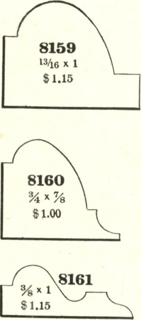 An illustration from General catalogue of E.L. Roberts & Co., wholesale manufacturers of doors, glazed sash, blinds: no. 600, 1908, leaf 346