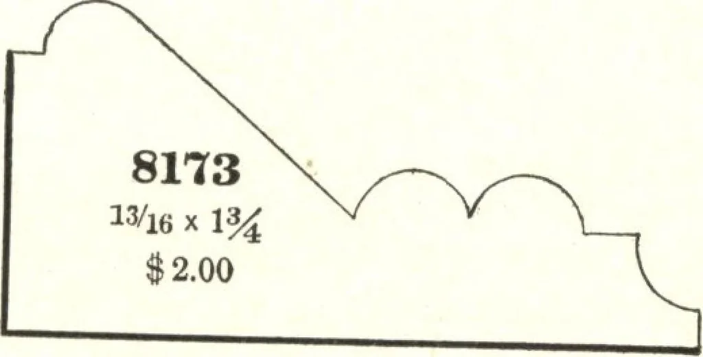 An illustration from General catalogue of E.L. Roberts & Co., wholesale manufacturers of doors, glazed sash, blinds: no. 600, 1908, leaf 347