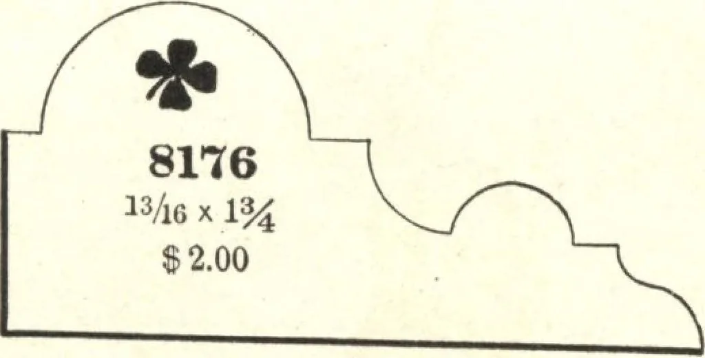An illustration from General catalogue of E.L. Roberts & Co., wholesale manufacturers of doors, glazed sash, blinds: no. 600, 1908, leaf 347