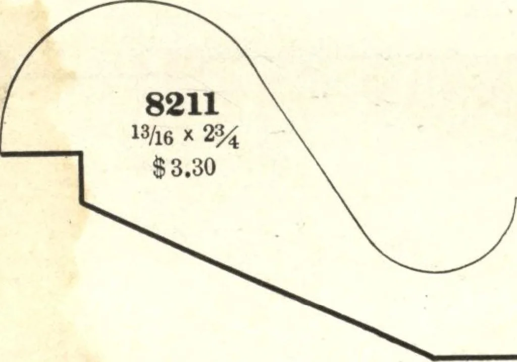An illustration from General catalogue of E.L. Roberts & Co., wholesale manufacturers of doors, glazed sash, blinds: no. 600, 1908, leaf 350