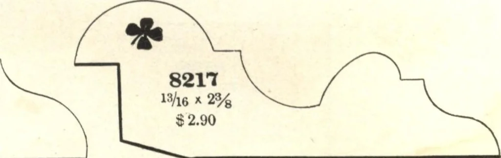 An illustration from General catalogue of E.L. Roberts & Co., wholesale manufacturers of doors, glazed sash, blinds: no. 600, 1908, leaf 350