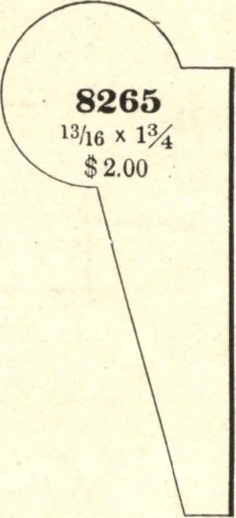 An illustration from General catalogue of E.L. Roberts & Co., wholesale manufacturers of doors, glazed sash, blinds: no. 600, 1908, leaf 355