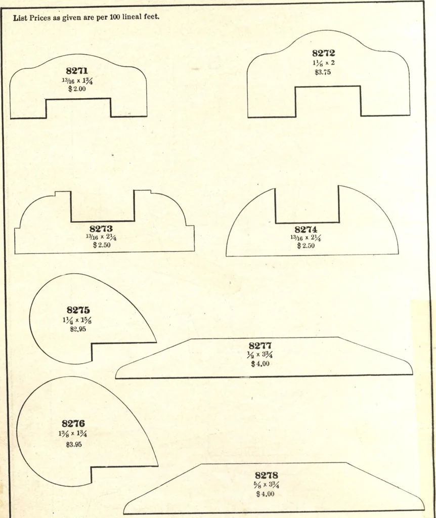 An illustration from General catalogue of E.L. Roberts & Co., wholesale manufacturers of doors, glazed sash, blinds: no. 600, 1908, leaf 356