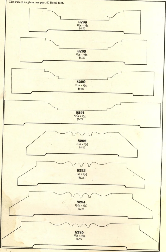 An illustration from General catalogue of E.L. Roberts & Co., wholesale manufacturers of doors, glazed sash, blinds: no. 600, 1908, leaf 358