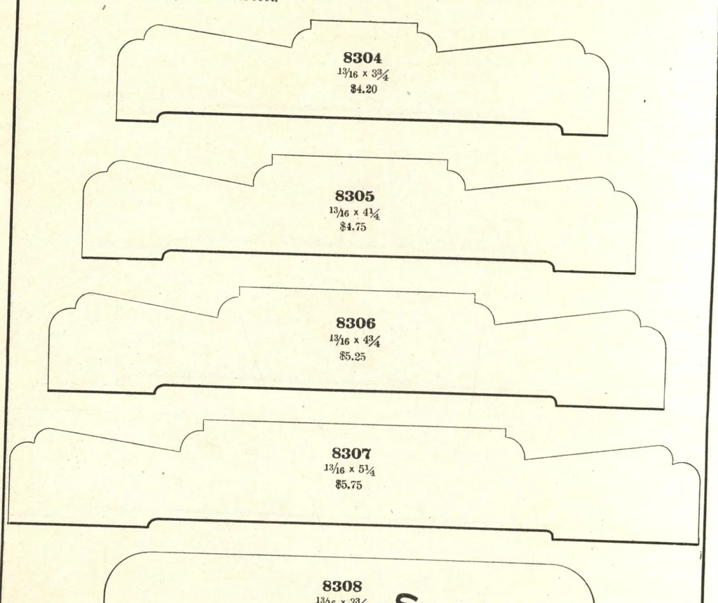 An illustration from General catalogue of E.L. Roberts & Co., wholesale manufacturers of doors, glazed sash, blinds: no. 600, 1908, leaf 360