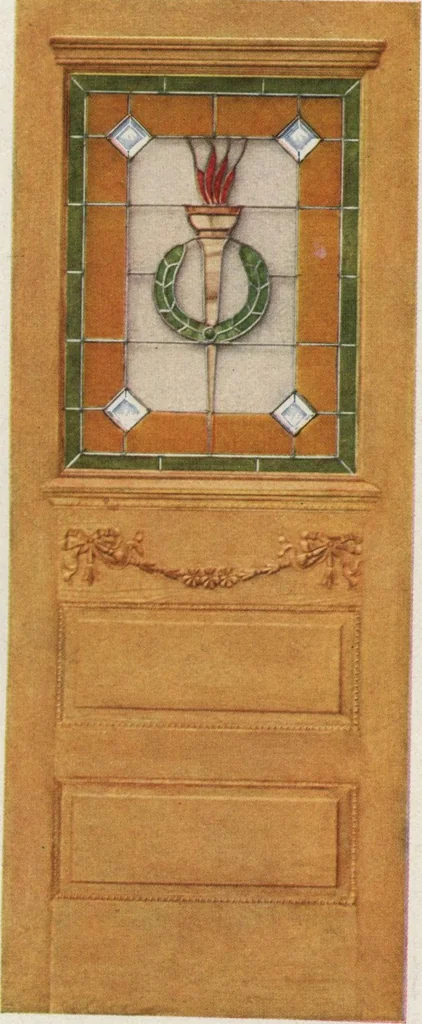 An illustration from General catalogue of E.L. Roberts & Co., wholesale manufacturers of doors, glazed sash, blinds: no. 600, 1908, leaf 38