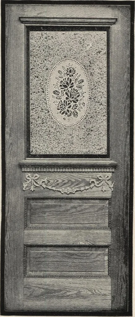 An illustration from General catalogue of E.L. Roberts & Co., wholesale manufacturers of doors, glazed sash, blinds: no. 600, 1908, leaf 46