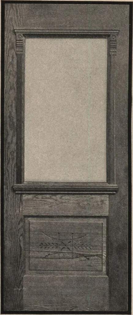 An illustration from General catalogue of E.L. Roberts & Co., wholesale manufacturers of doors, glazed sash, blinds: no. 600, 1908, leaf 53