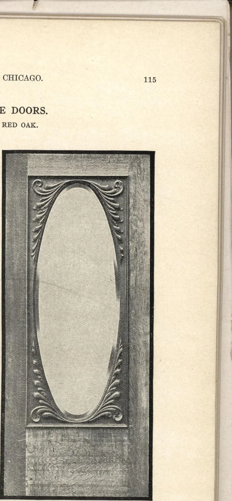An illustration from General catalogue of E.L. Roberts & Co., wholesale manufacturers of doors, glazed sash, blinds: no. 600, 1908, leaf 70