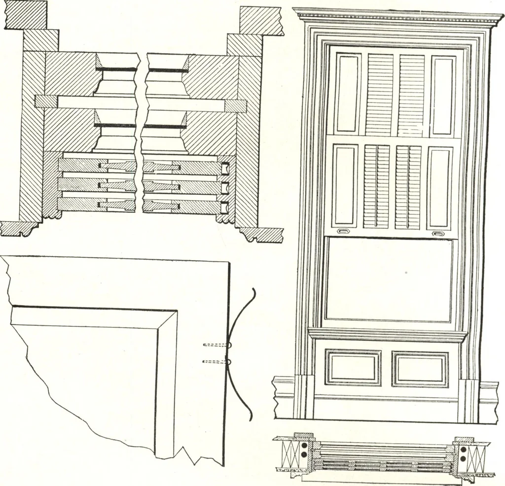 An illustration from General catalogue of E.L. Roberts & Co., wholesale manufacturers of doors, glazed sash, blinds: no. 600, 1908, leaf 97