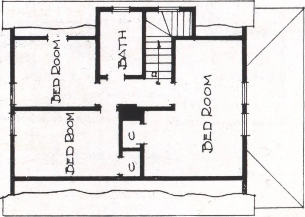 An illustration from Modern building ideas and plans, 1913, leaf 27