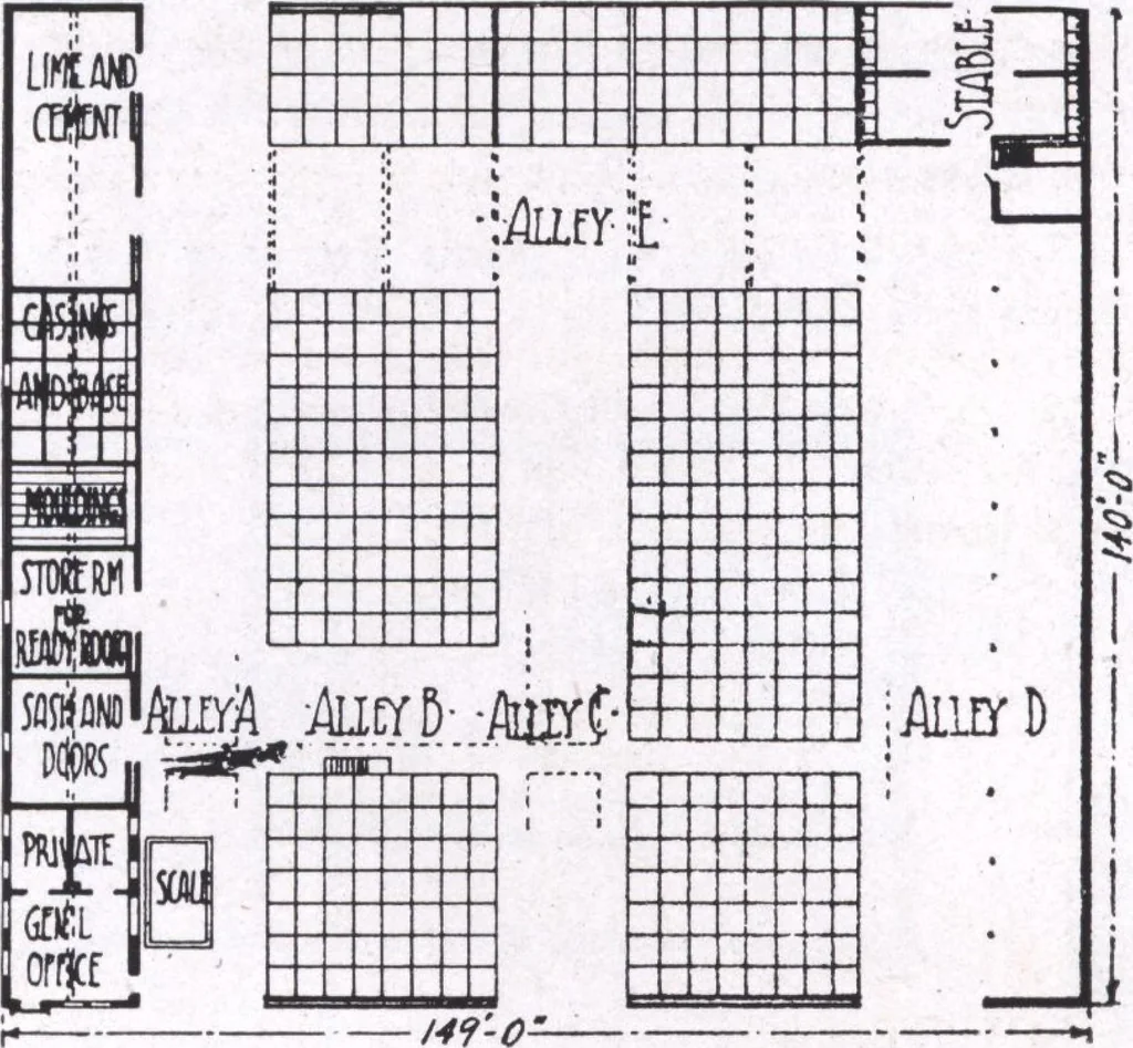 An illustration from Modern building ideas and plans, 1913, leaf 45