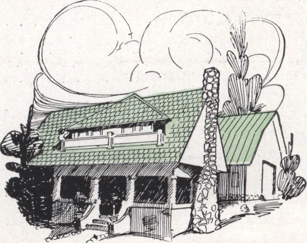 An illustration from Modern building ideas and plans, 1913, leaf 5