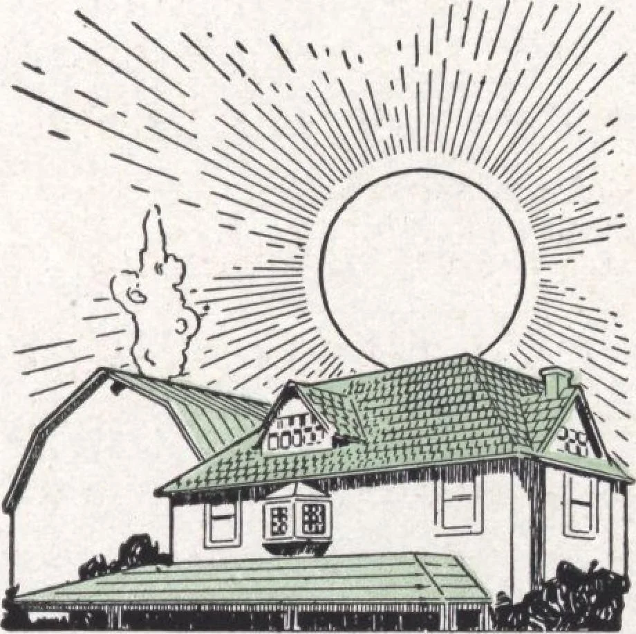 An illustration from Modern building ideas and plans, 1913, leaf 6