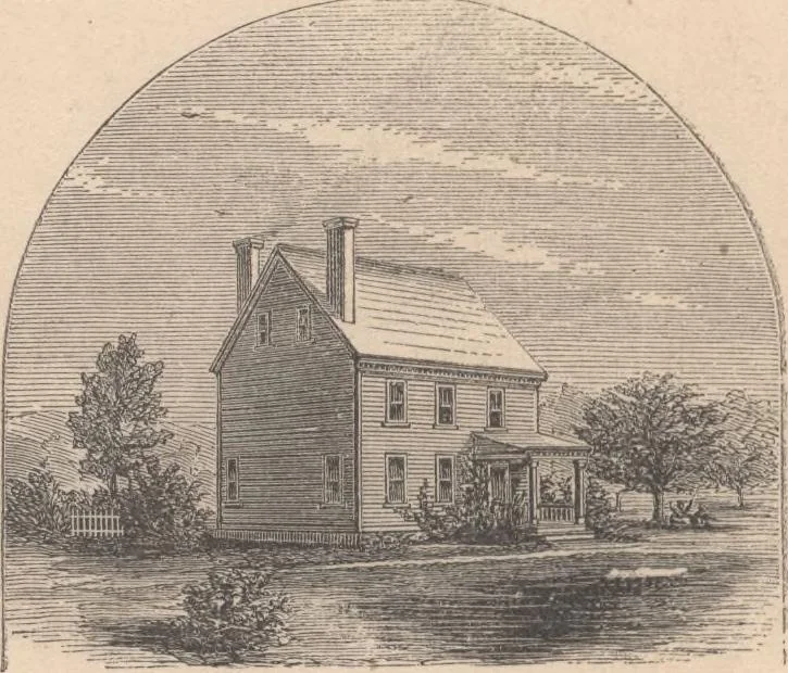 An illustration from Woodward's cottages and farm houses, 1867, leaf 101