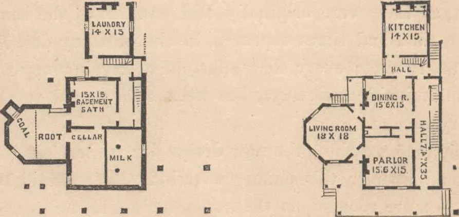 An illustration from Woodward's cottages and farm houses, 1867, leaf 103
