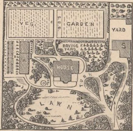 An illustration from Woodward's cottages and farm houses, 1867, leaf 105