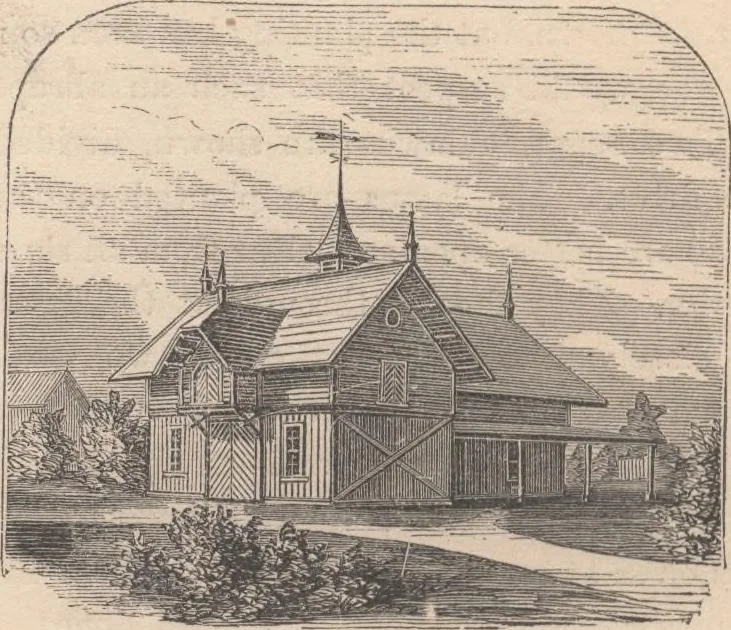 An illustration from Woodward's cottages and farm houses, 1867, leaf 113
