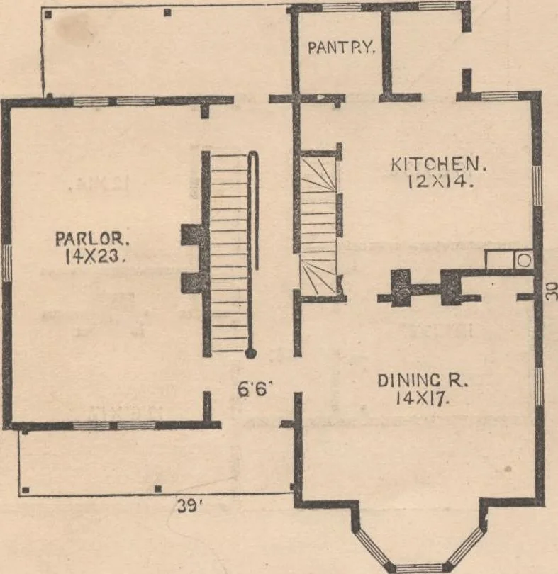 An illustration from Woodward's cottages and farm houses, 1867, leaf 142