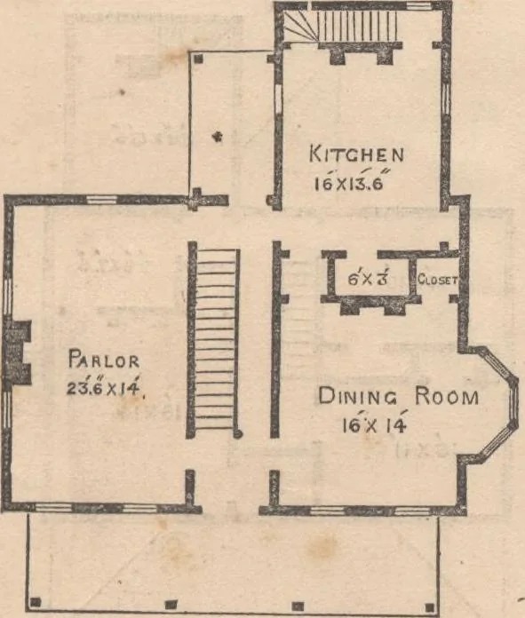 An illustration from Woodward's cottages and farm houses, 1867, leaf 146