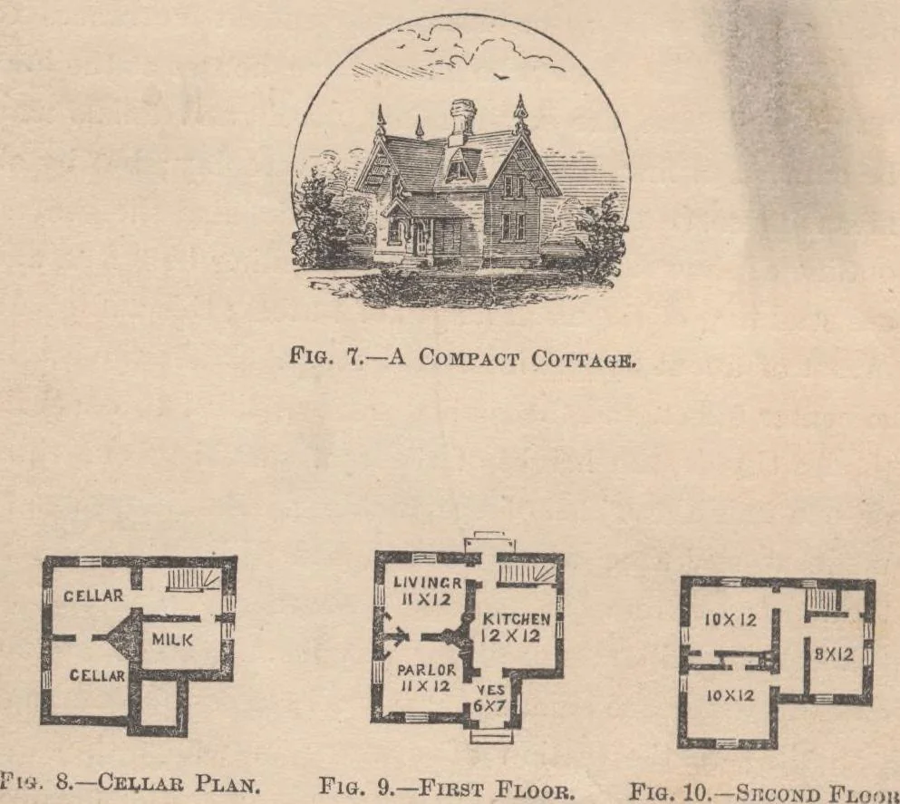 An illustration from Woodward's cottages and farm houses, 1867, leaf 17