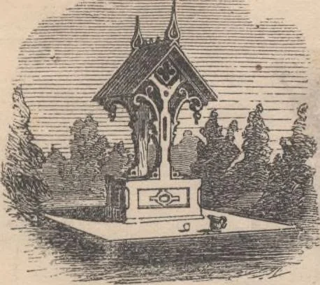 An illustration from Woodward's cottages and farm houses, 1867, leaf 28
