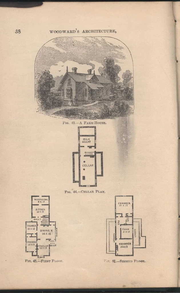 An illustration from Woodward's cottages and farm houses, 1867, leaf 41