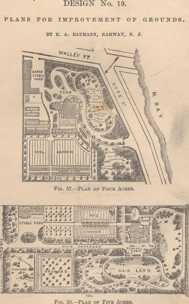An illustration from Woodward's cottages and farm houses, 1867, leaf 54