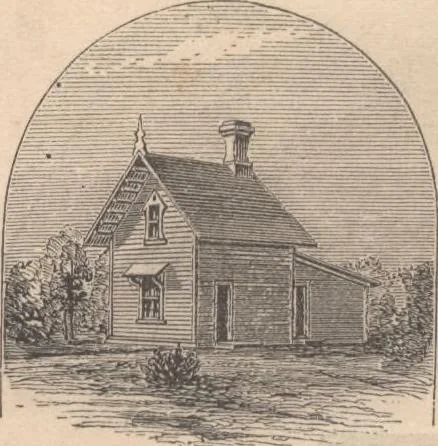 An illustration from Woodward's cottages and farm houses, 1867, leaf 74