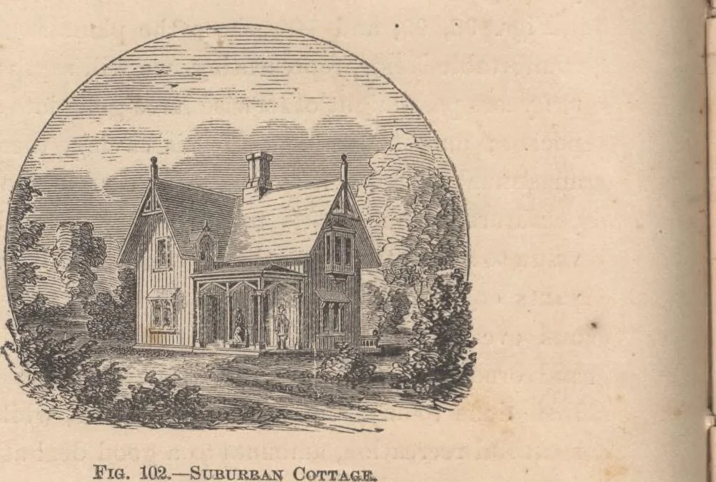 An illustration from Woodward's cottages and farm houses, 1867, leaf 77