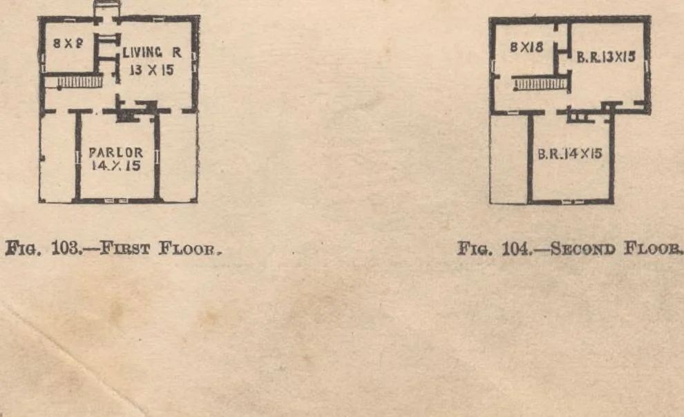 An illustration from Woodward's cottages and farm houses, 1867, leaf 77