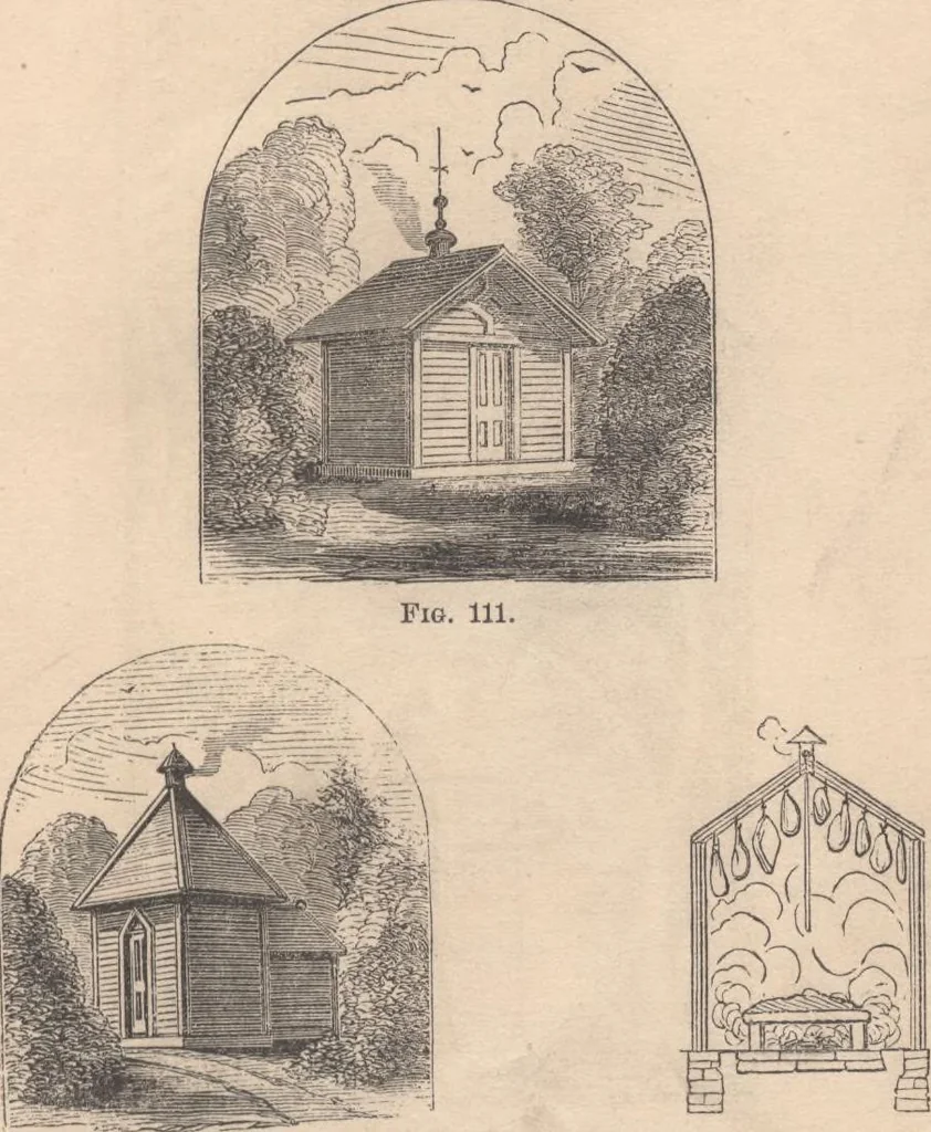 An illustration from Woodward's cottages and farm houses, 1867, leaf 84