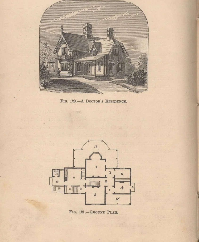 An illustration from Woodward's cottages and farm houses, 1867, leaf 89