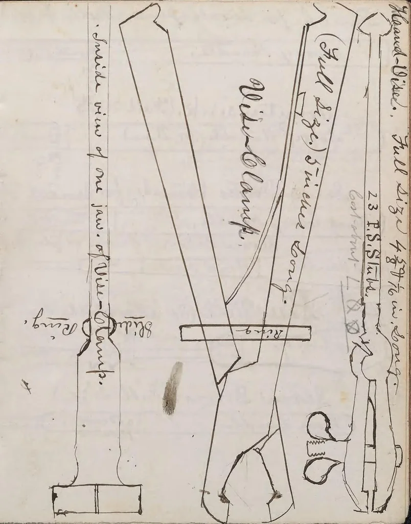 An illustration from George G. Phelps jeweler's memorandum book, Hopkinton, N.H., 1869, 1869, leaf 13