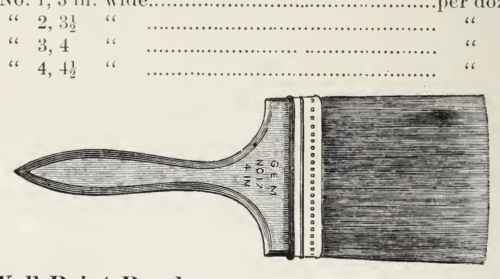 An illustration from Gerts, Lumbard & Co., Manufacturers of Brushes : 1890, 1890, leaf 7