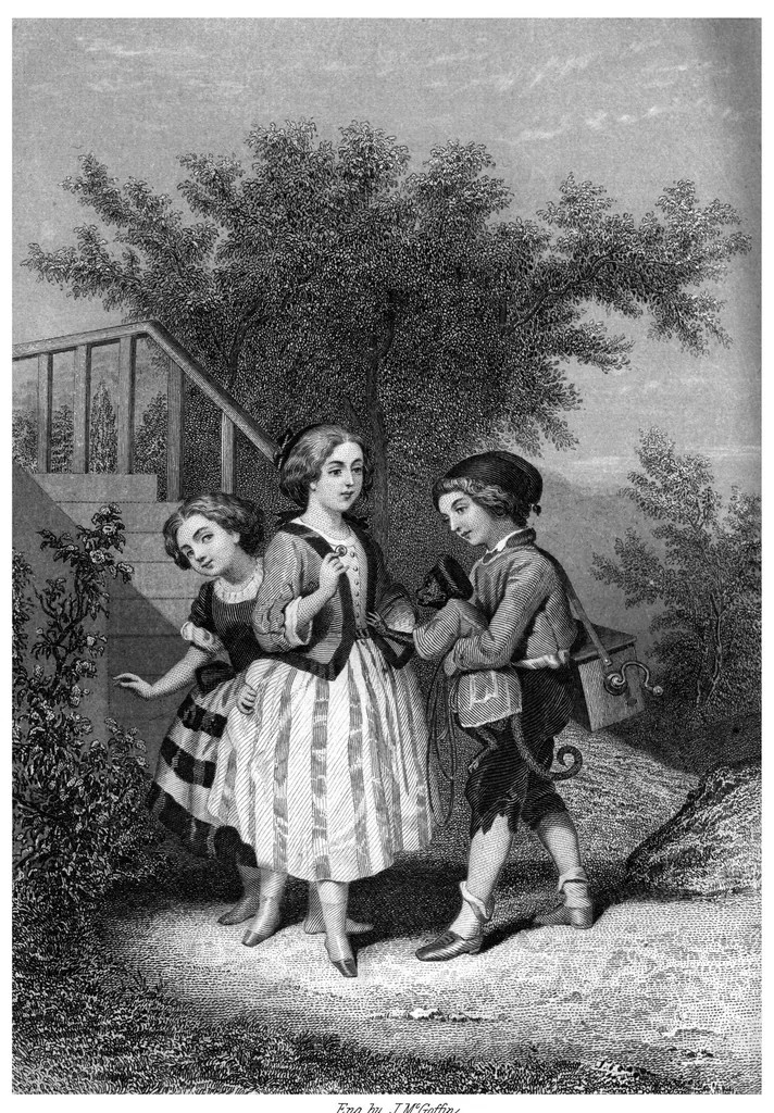 An illustration from Godey's Lady's Book August 1864, 1864, leaf 0