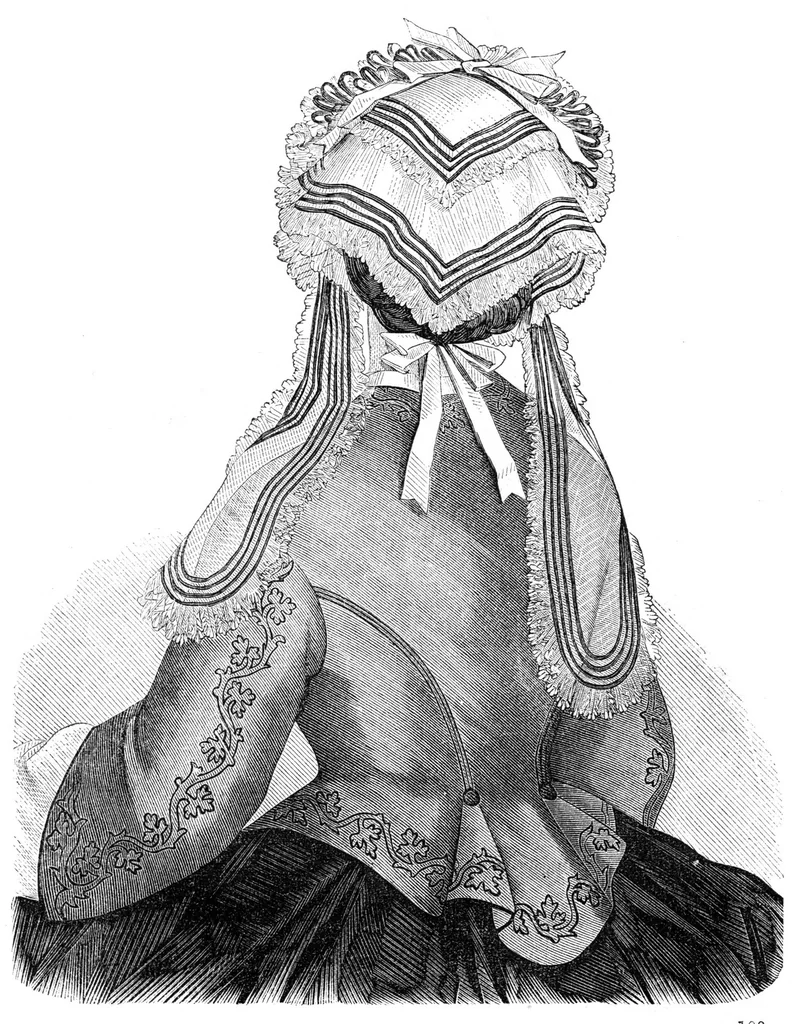 An illustration from Godey's Lady's Book August 1864, 1864, leaf 10