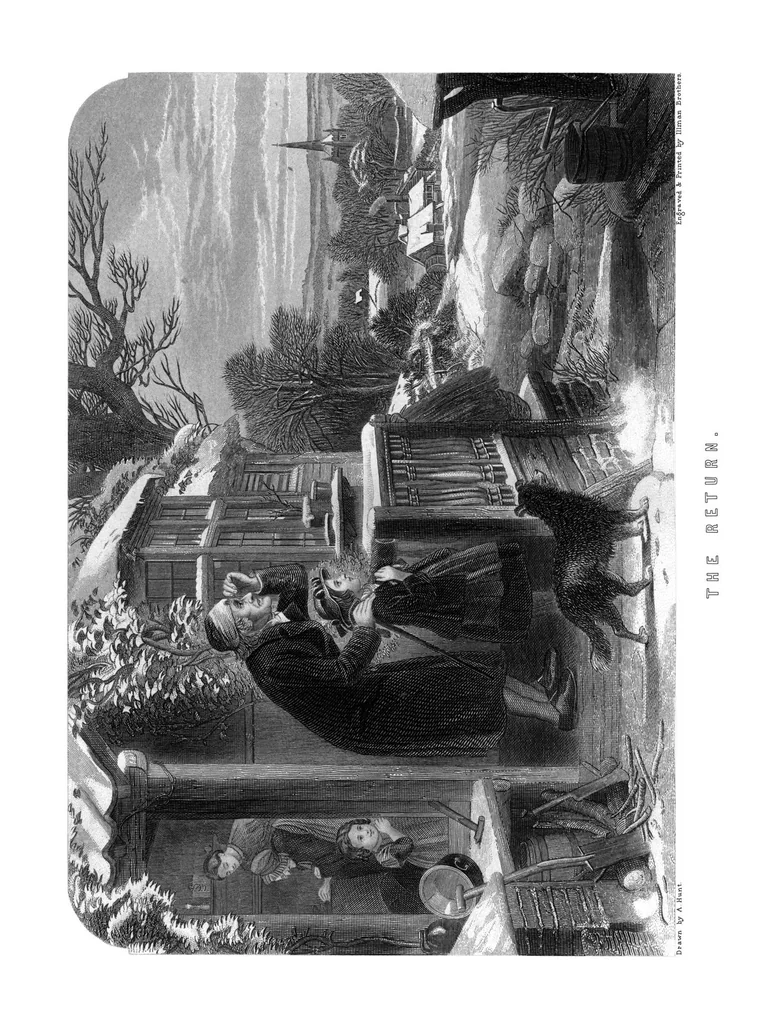 An illustration from Godey's Lady's Book December 1864, 1864, leaf 0