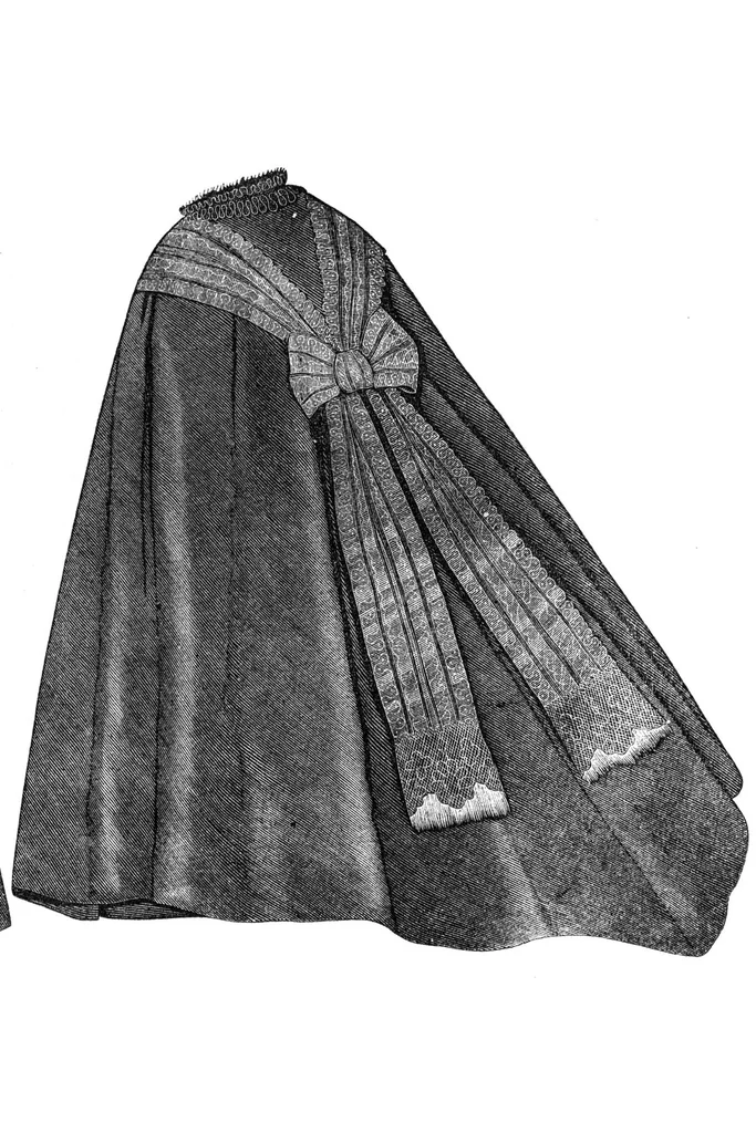 An illustration from Godey's Lady's Book December 1864, 1864, leaf 16