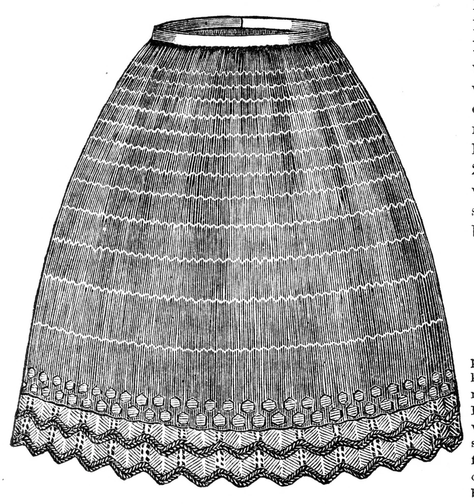 An illustration from Godey's Lady's Book December 1864, 1864, leaf 72
