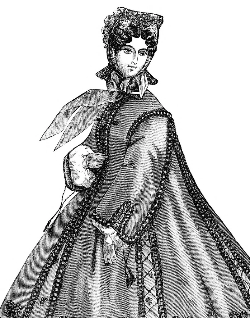An illustration from Godey's Lady's Book February 1864, 1864, leaf 12