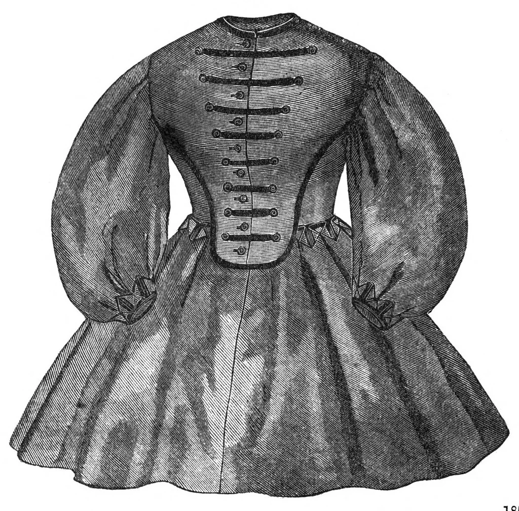 An illustration from Godey's Lady's Book February 1864, 1864, leaf 78