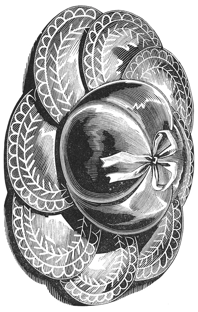 An illustration from Godey's Lady's Book January 1864, 1864, leaf 18