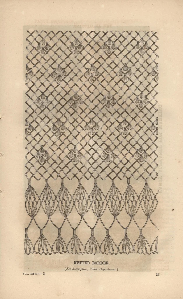 An illustration from Godey's Lady's Book July 1863, 1863, leaf 18
