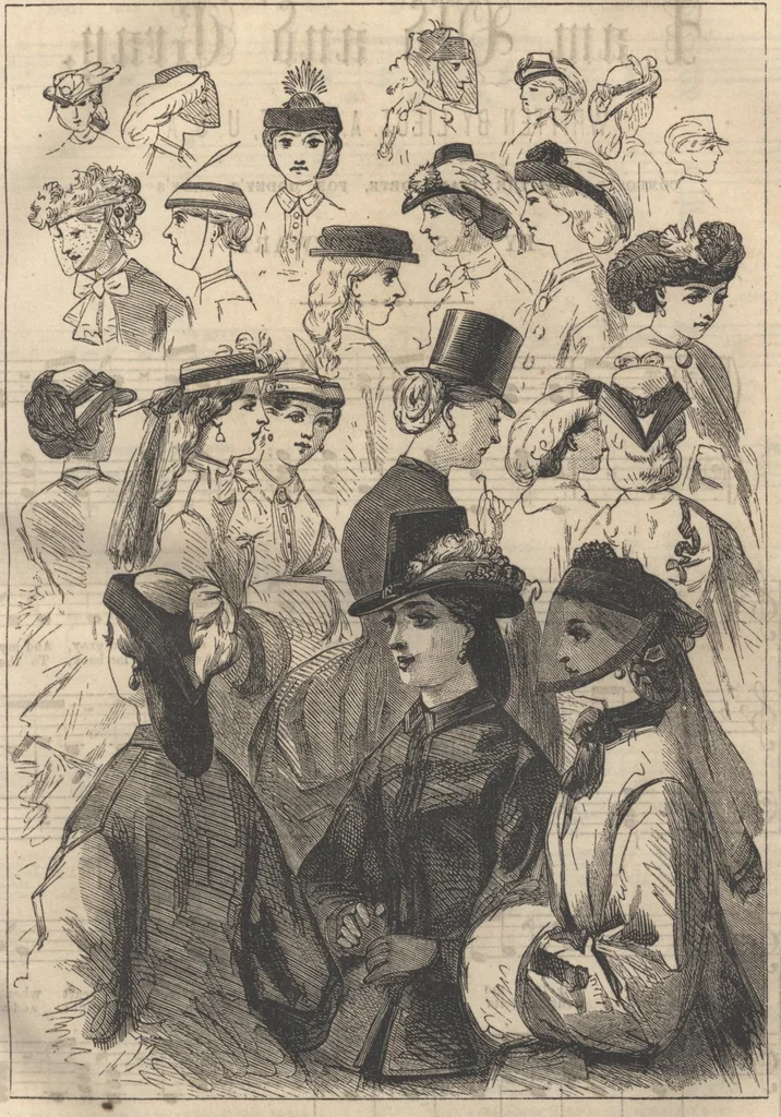 An illustration from Godey's Lady's Book July 1863, 1863, leaf 6