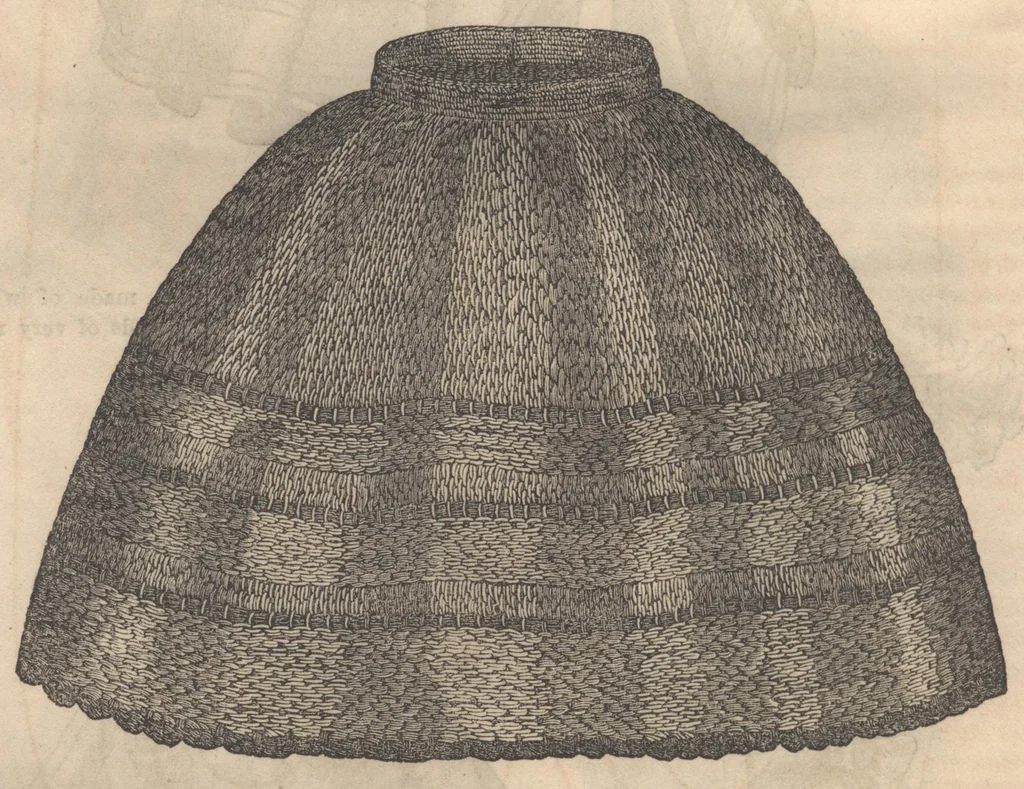 An illustration from Godey's Lady's Book July 1863, 1863, leaf 77