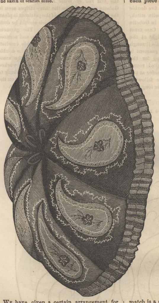 An illustration from Godey's Lady's Book July 1863, 1863, leaf 79