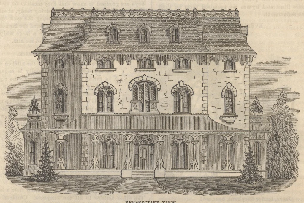 An illustration from Godey's Lady's Book July 1863, 1863, leaf 97