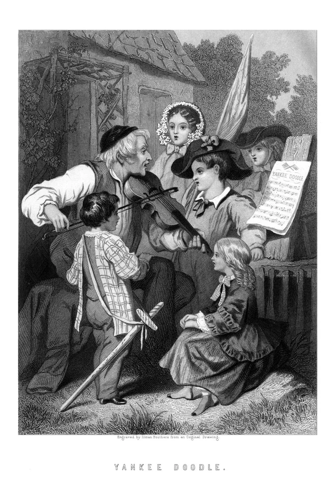An illustration from Godey's Lady's Book July 1864, 1864, leaf 1